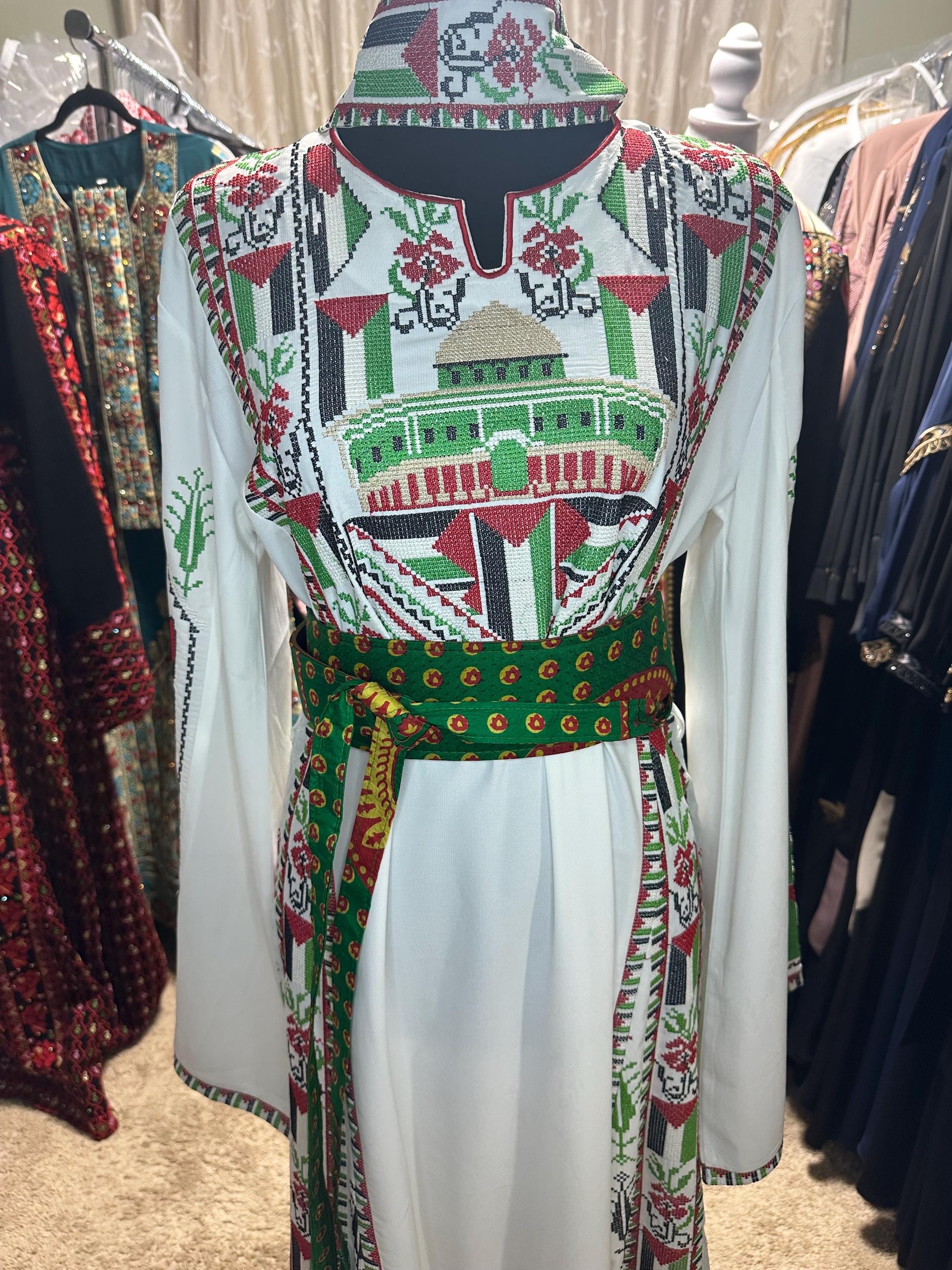 Stylish embroidered Kashmir Thobe Belt | 47 inch long