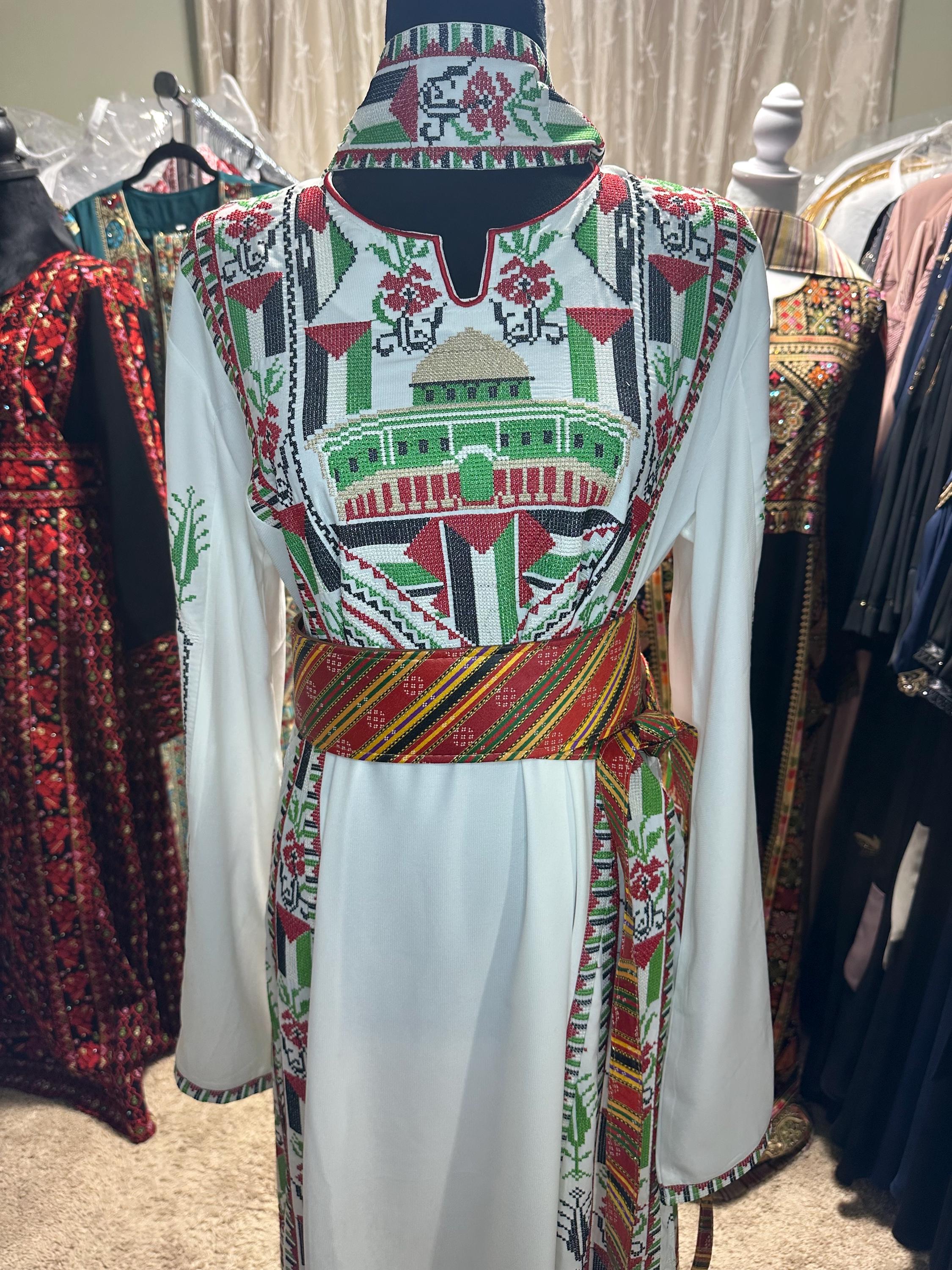 Stylish embroidered Kashmir Thobe Belt | 47 inch long