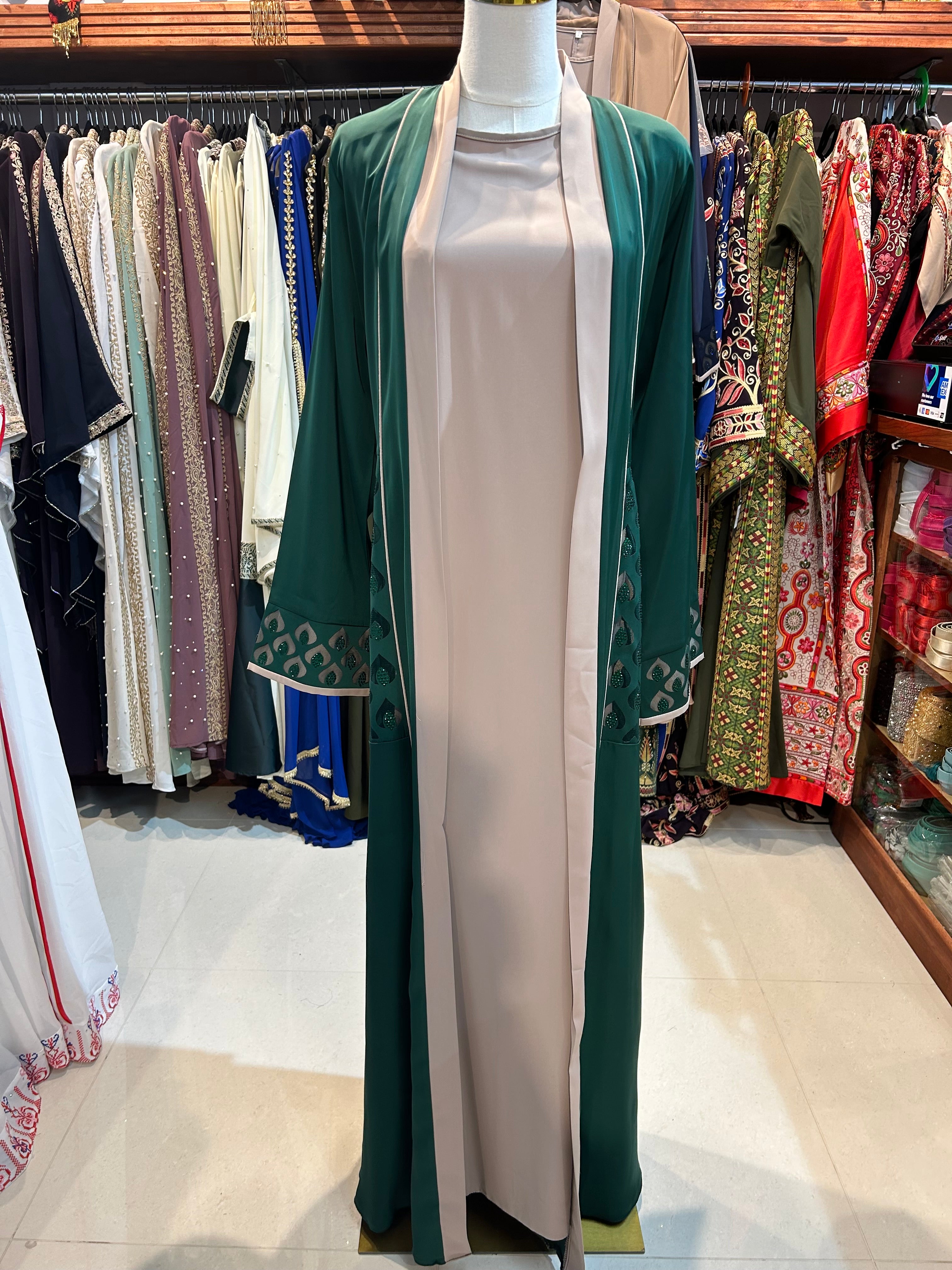 Elegant 2-Piece Abaya