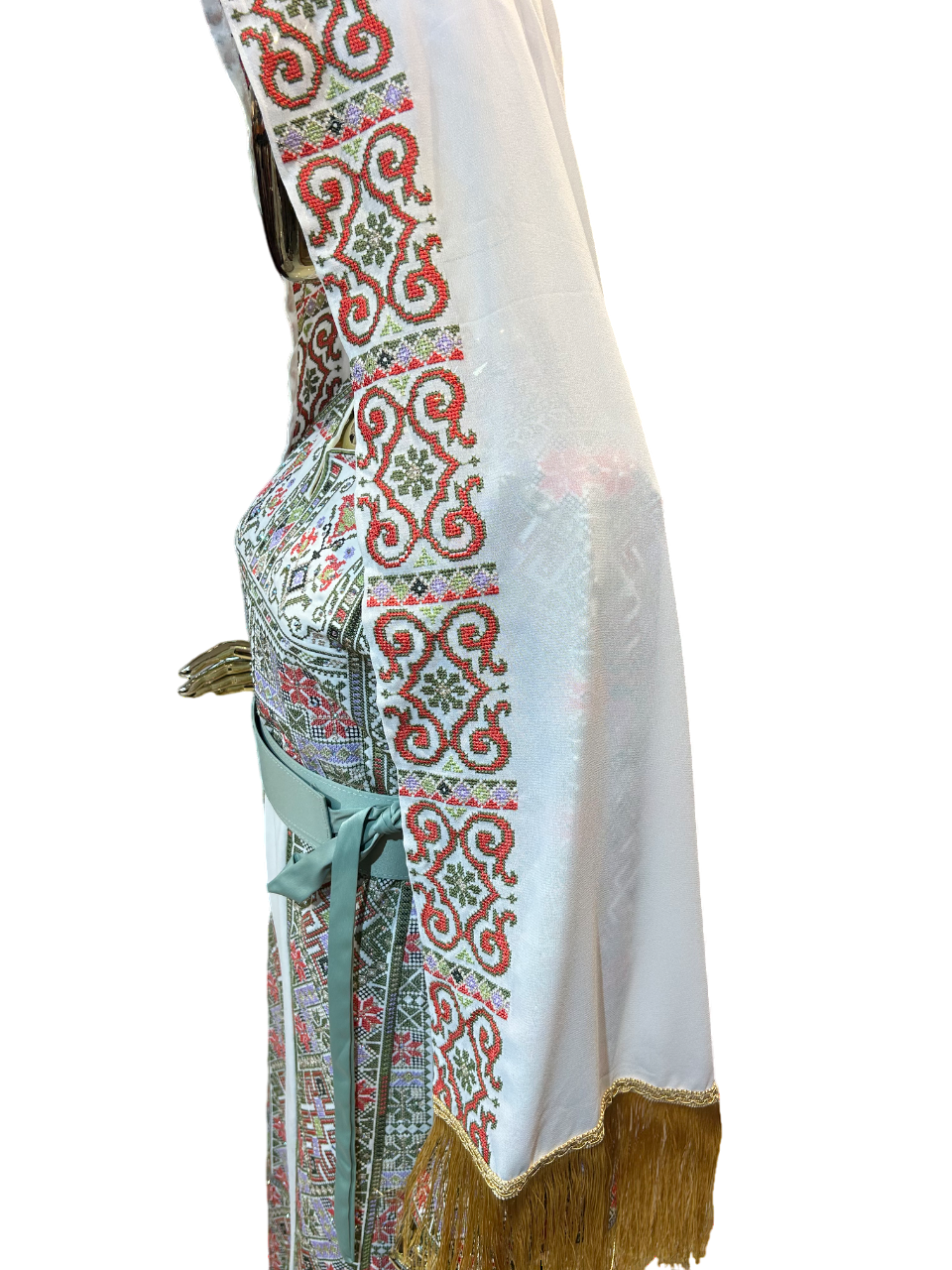 Elegant Light Green Thobe