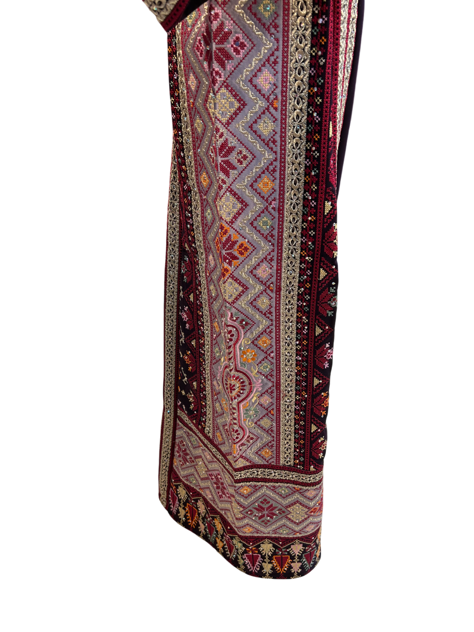 Purple & Maroon Thobe