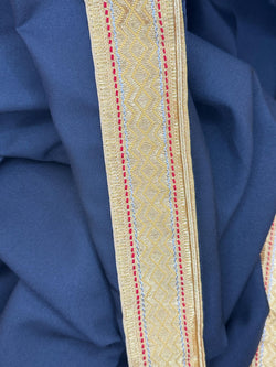 Men's Abaya (Bisht) - Black Arab Cloak | 149cm/58inch