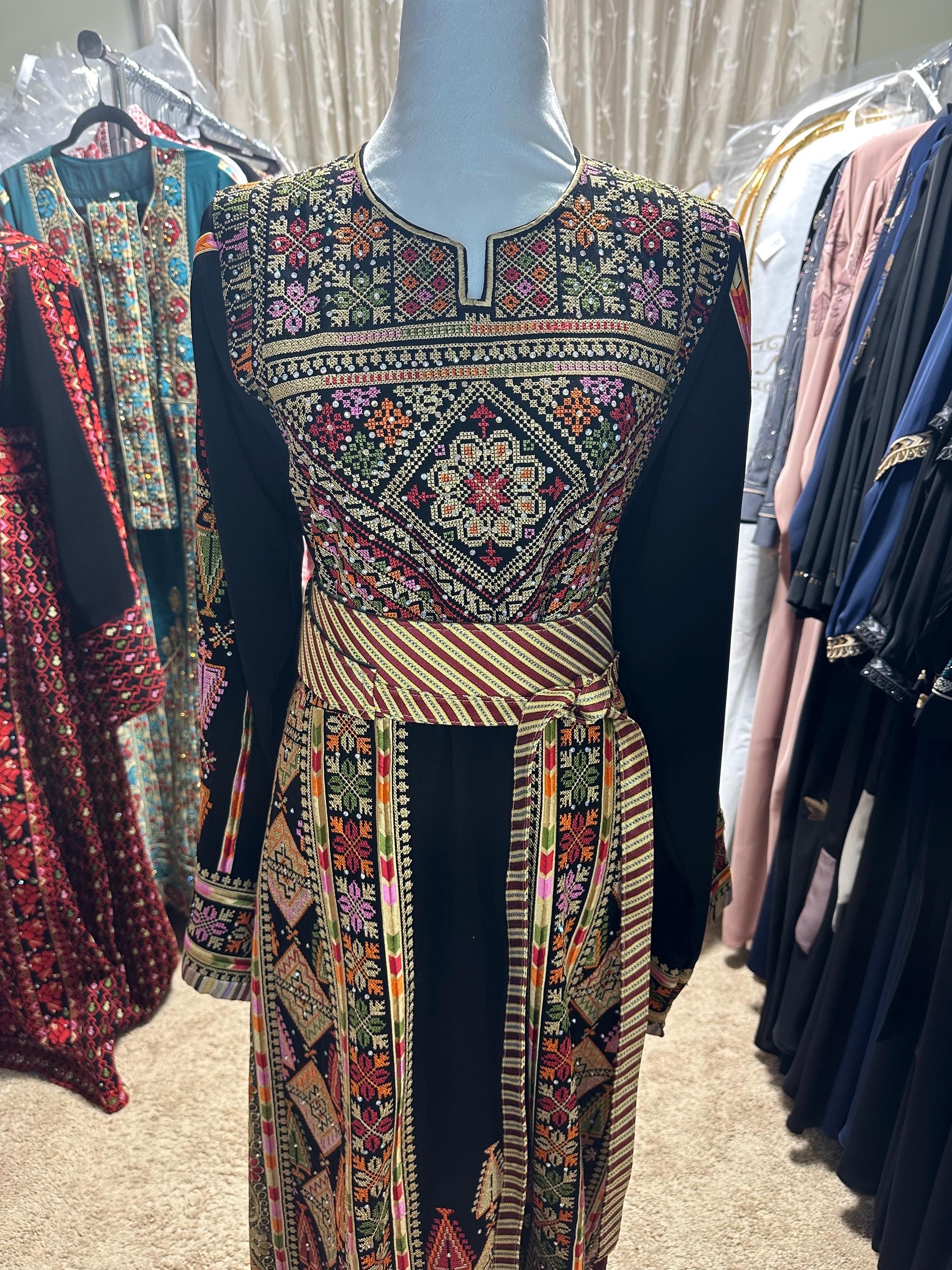 Stylish embroidered Kashmir Thobe Belt | 47 inch long