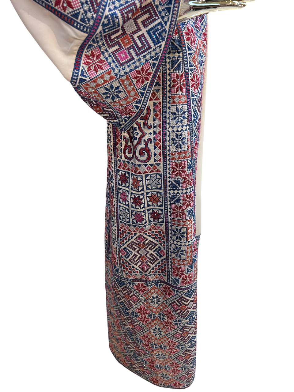 Mixed Colored Blue Thobe