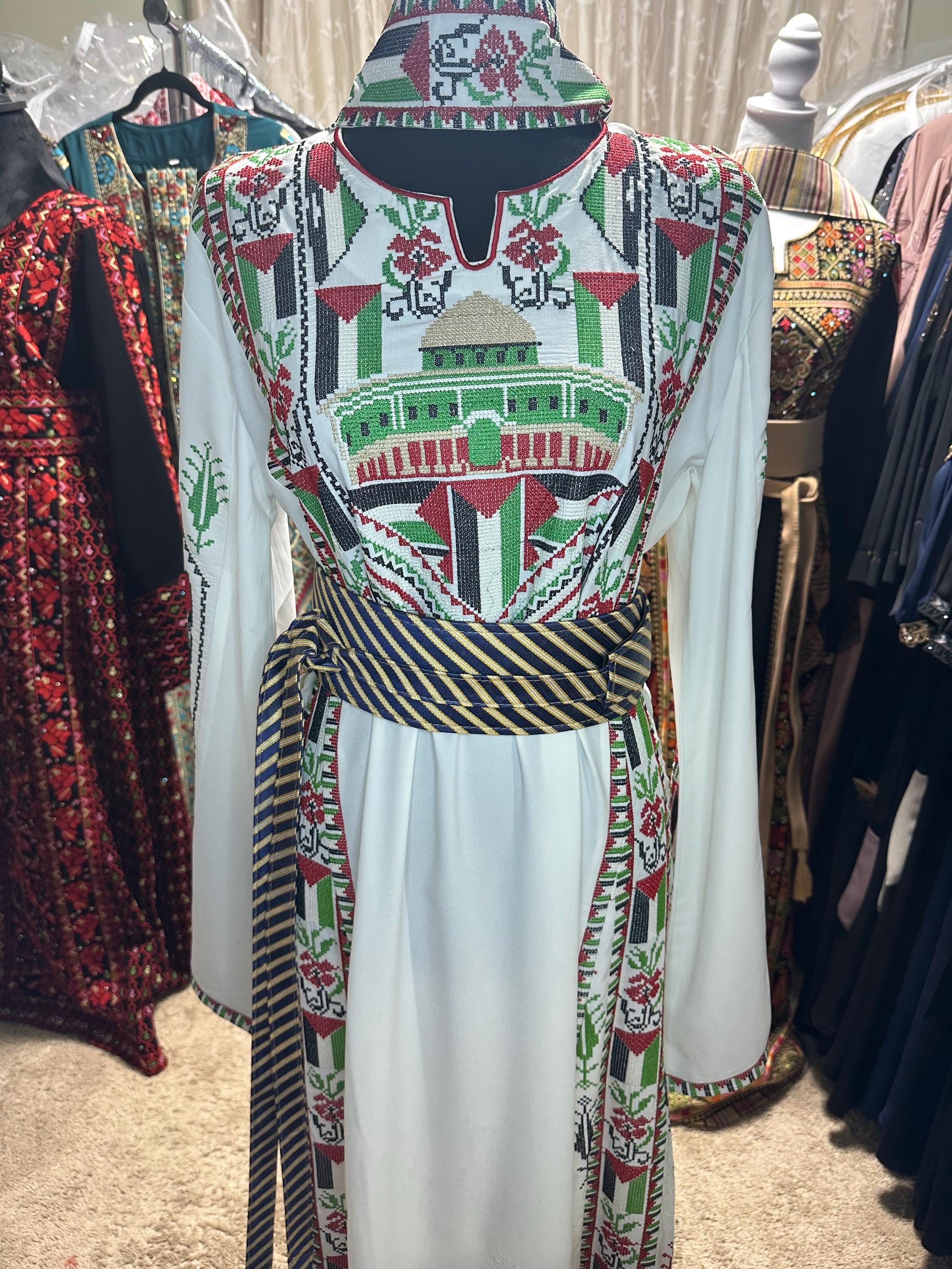 Stylish embroidered Kashmir Thobe Belt | 47 inch long