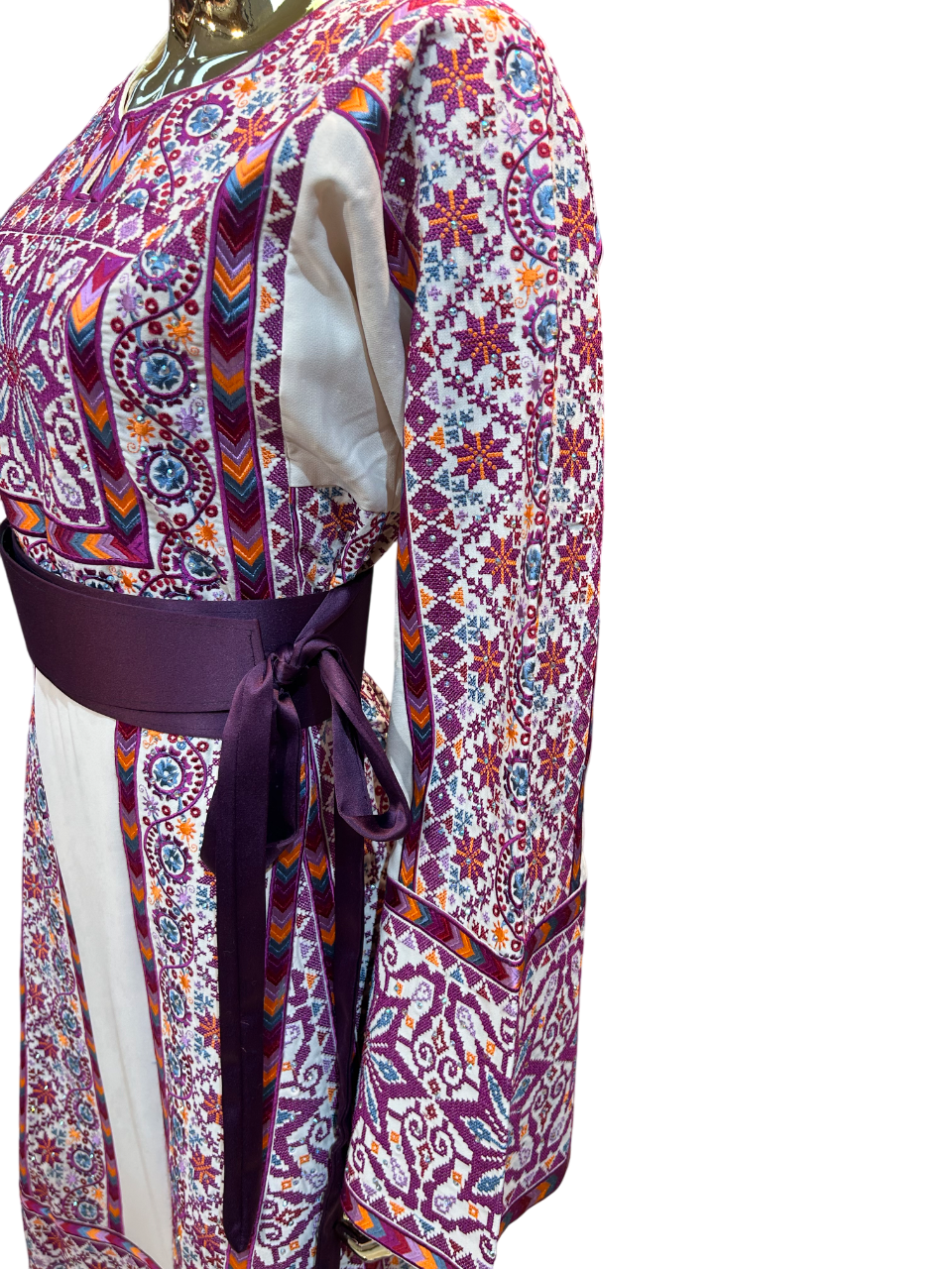 Elegant Purple Thobe