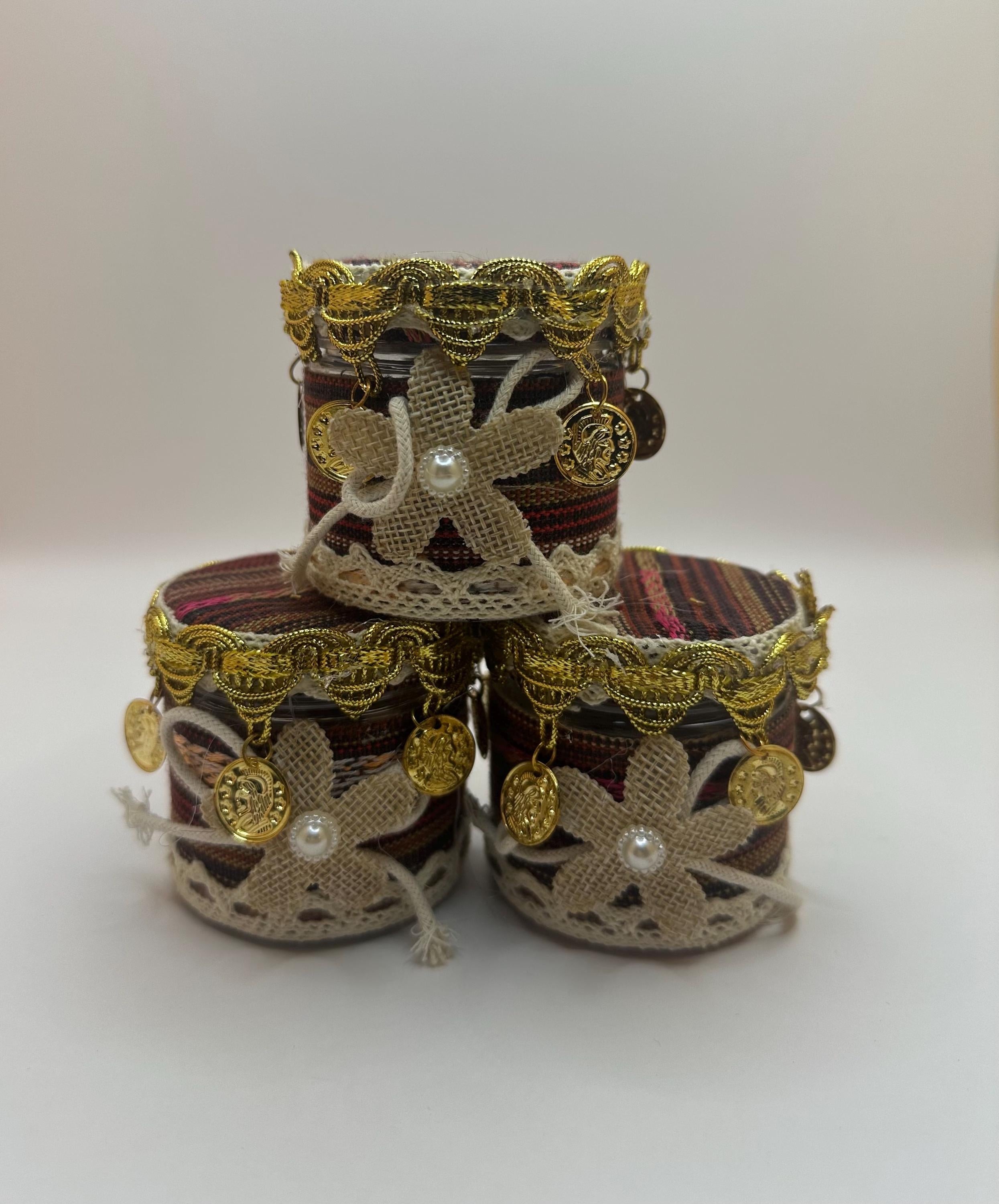 Henna Favor gift box | Comes in a set of 12 | perfect for Henna Party’s, Wedding’s, Bridal showers & more | Candy is not included.