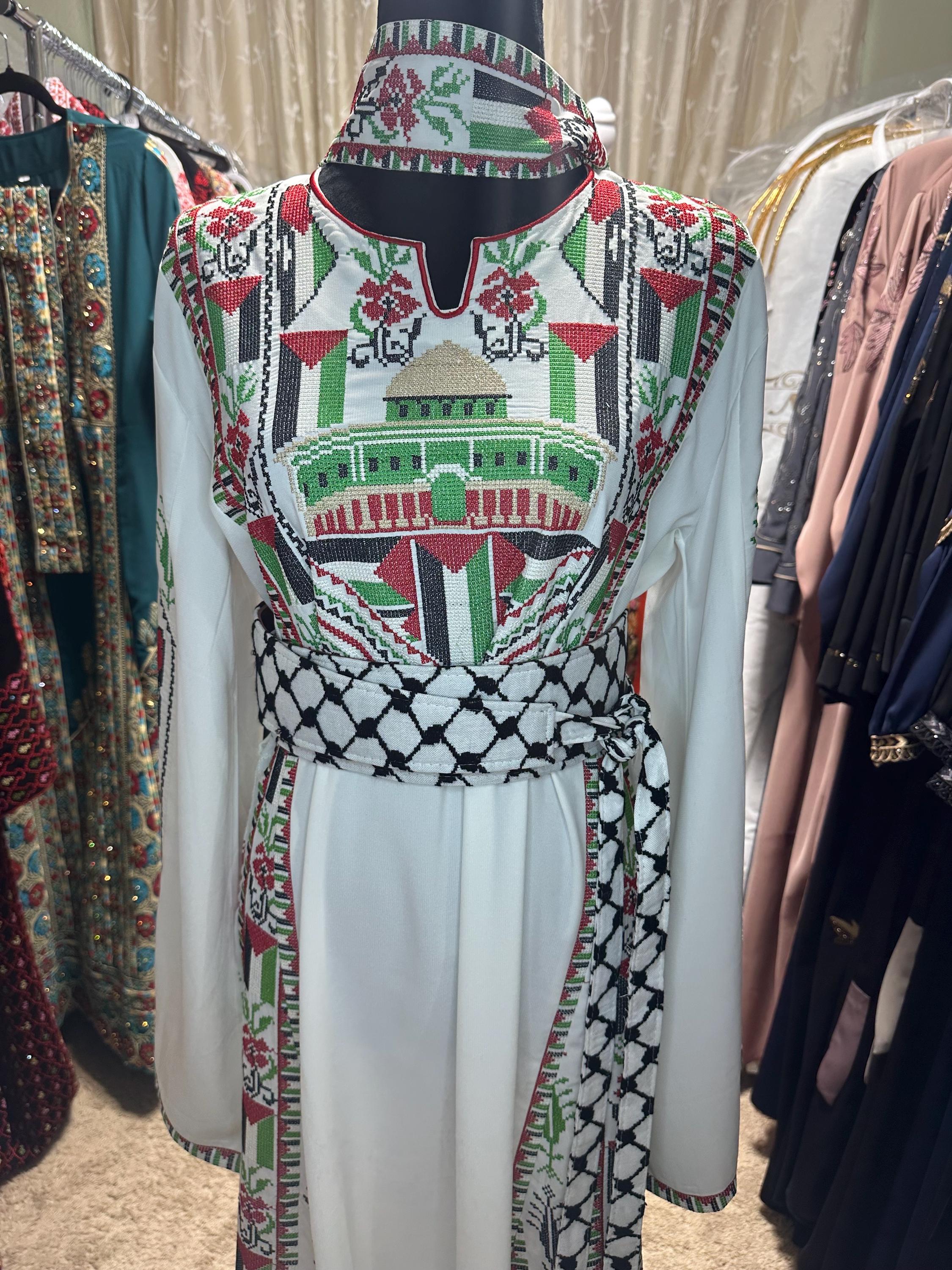 Stylish embroidered Kashmir Thobe Belt | 47 inch long