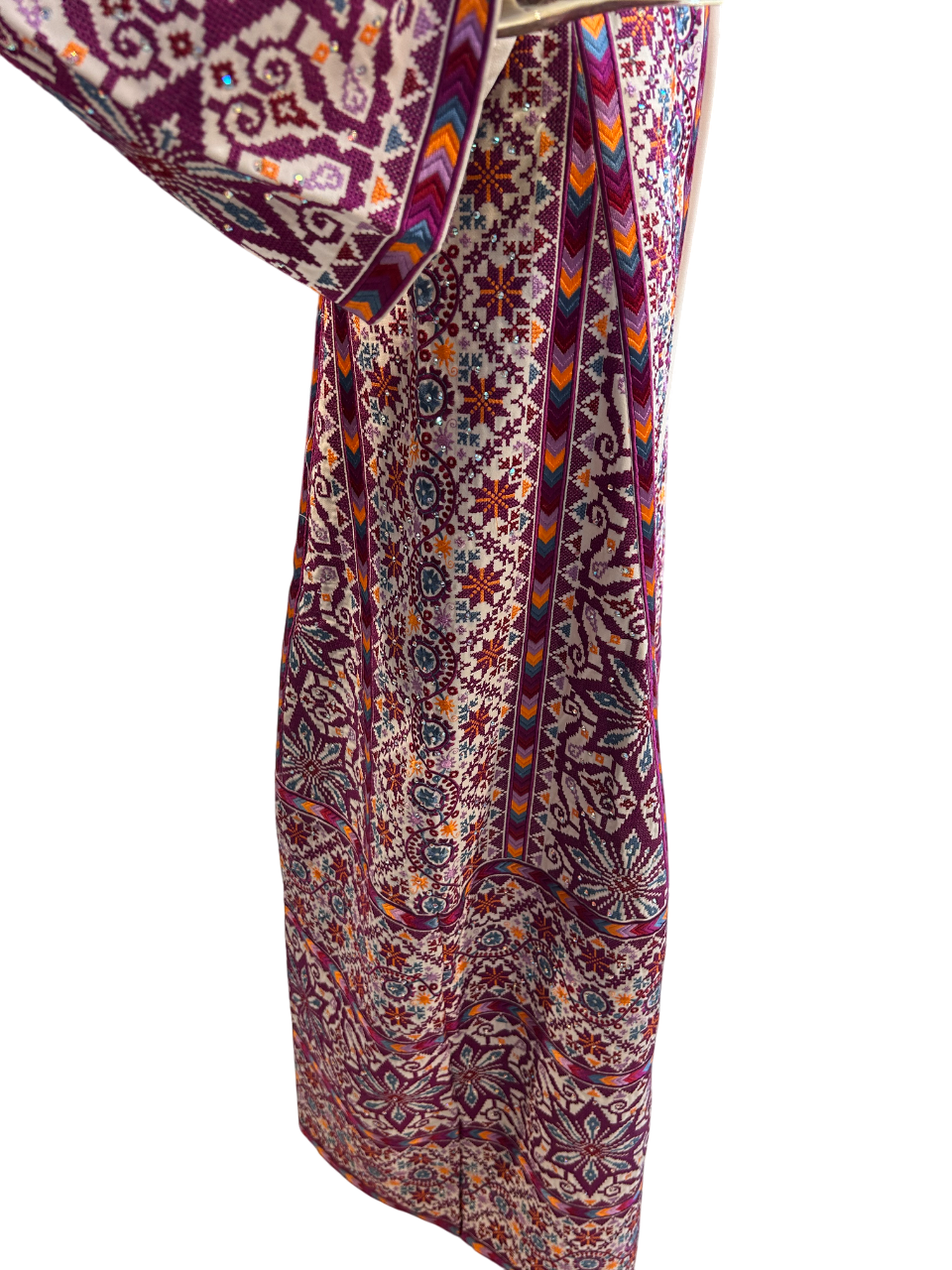 Elegant Purple Thobe