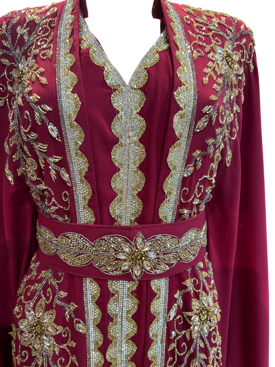 Elegant Red kaftan