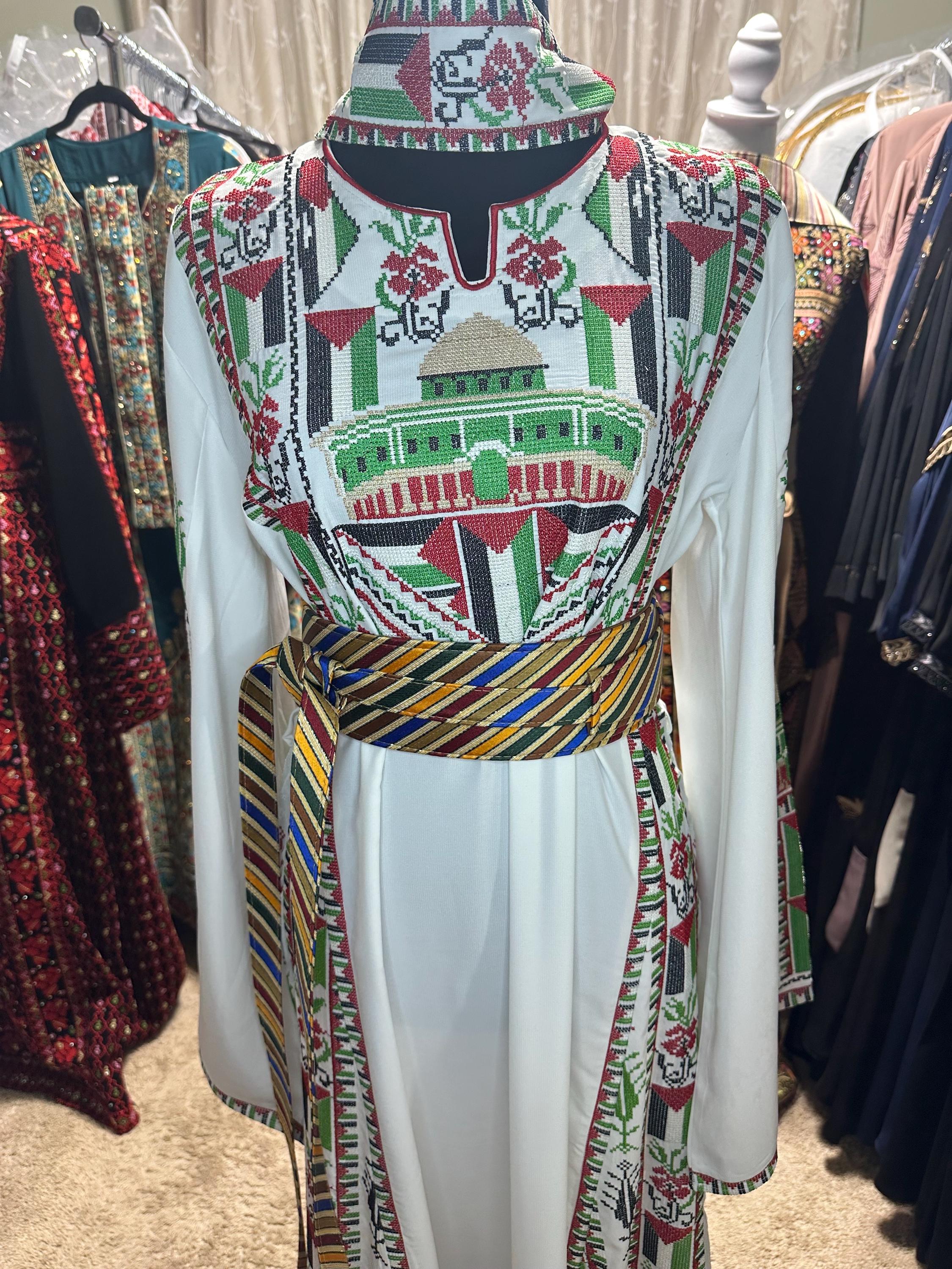 Stylish embroidered Kashmir Thobe Belt | 47 inch long