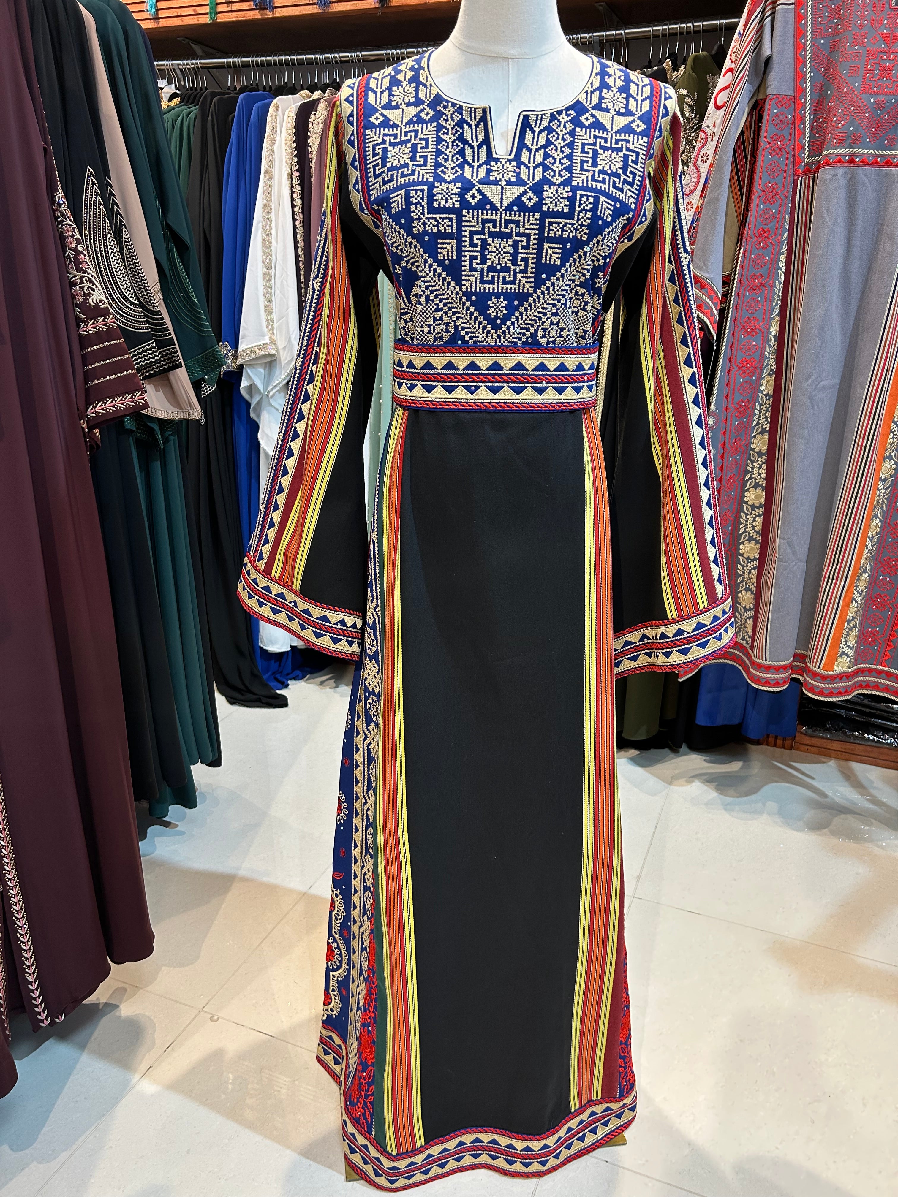 Elegant Multicolored Thobe