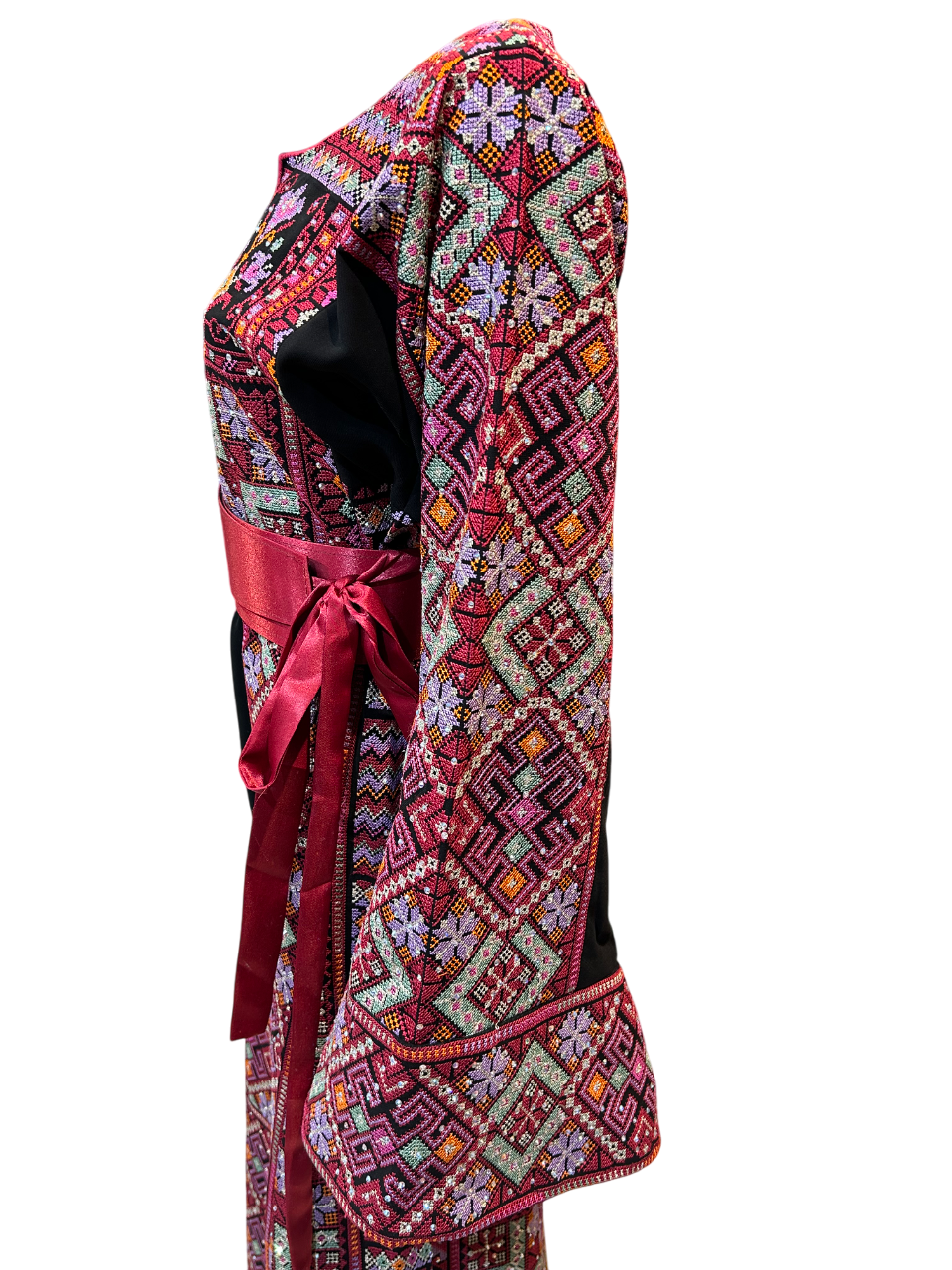 Mixed Colored Red Thobe