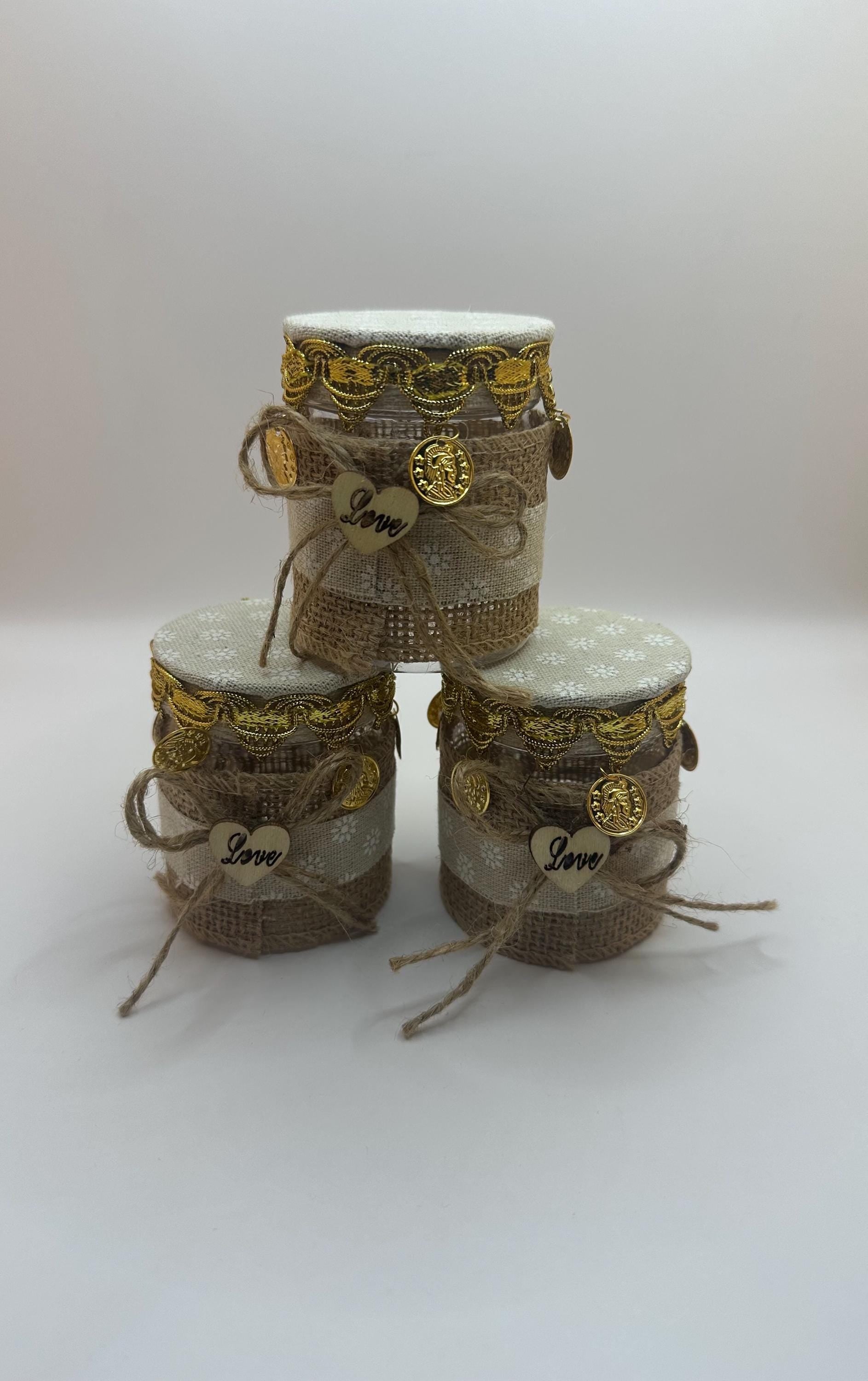 Henna Favor gift box | Comes in a set of 12 | perfect for Henna Party’s, Wedding’s, Bridal showers & more | Candy is not included.