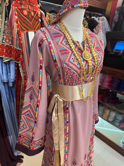 Elegant Pink Thobe