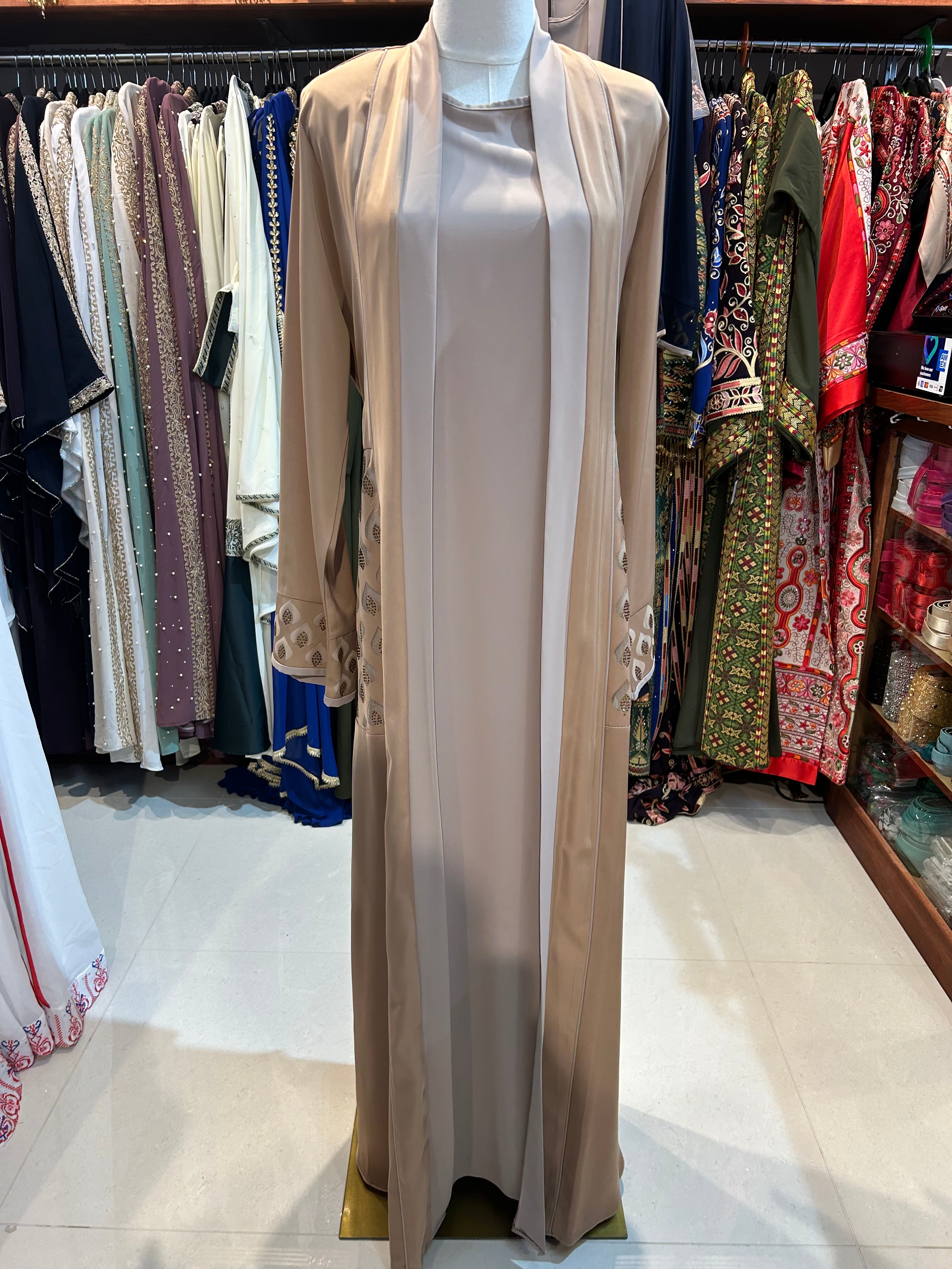 Elegant 2-Piece Abaya