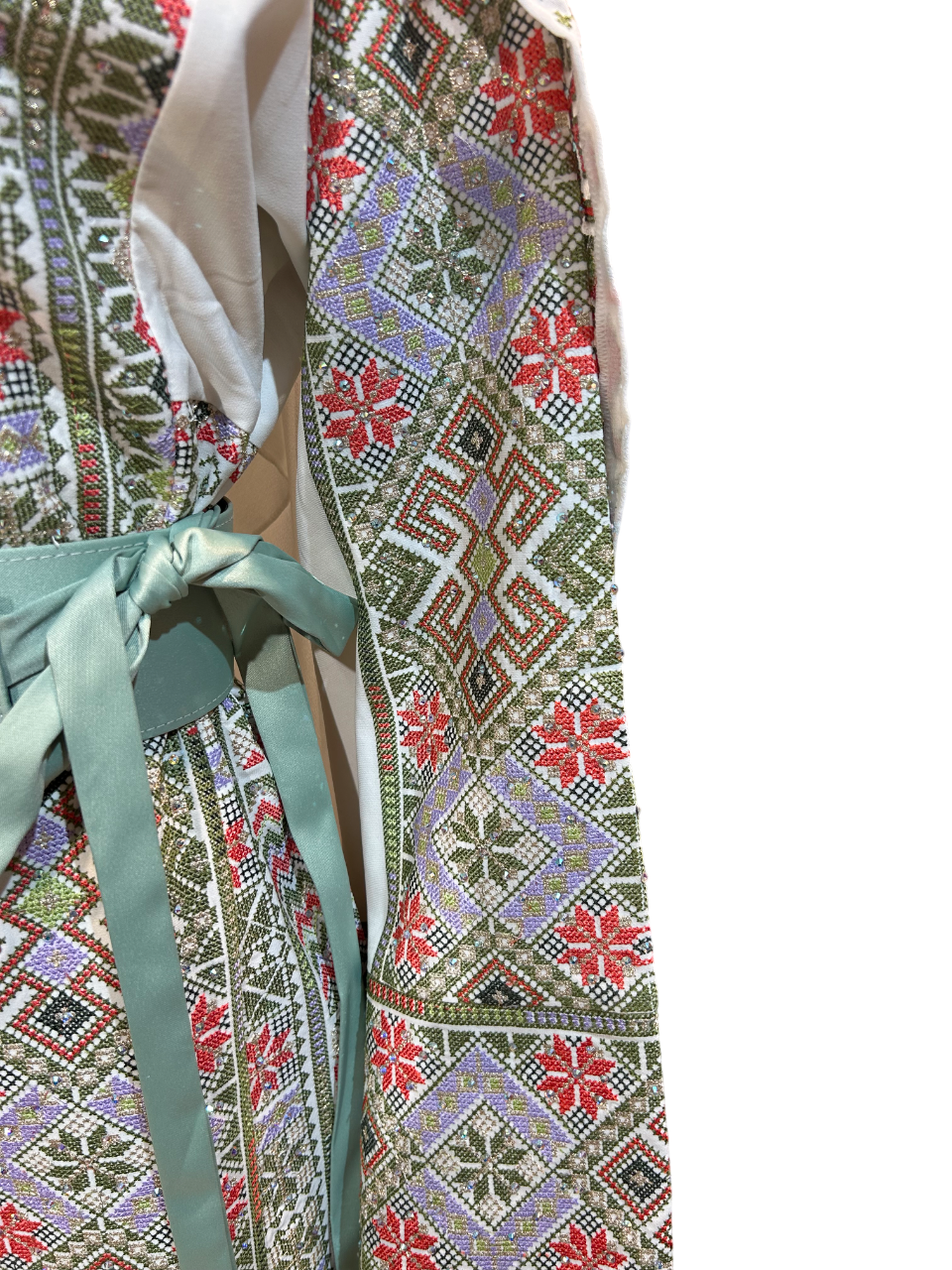 Elegant Light Green Thobe