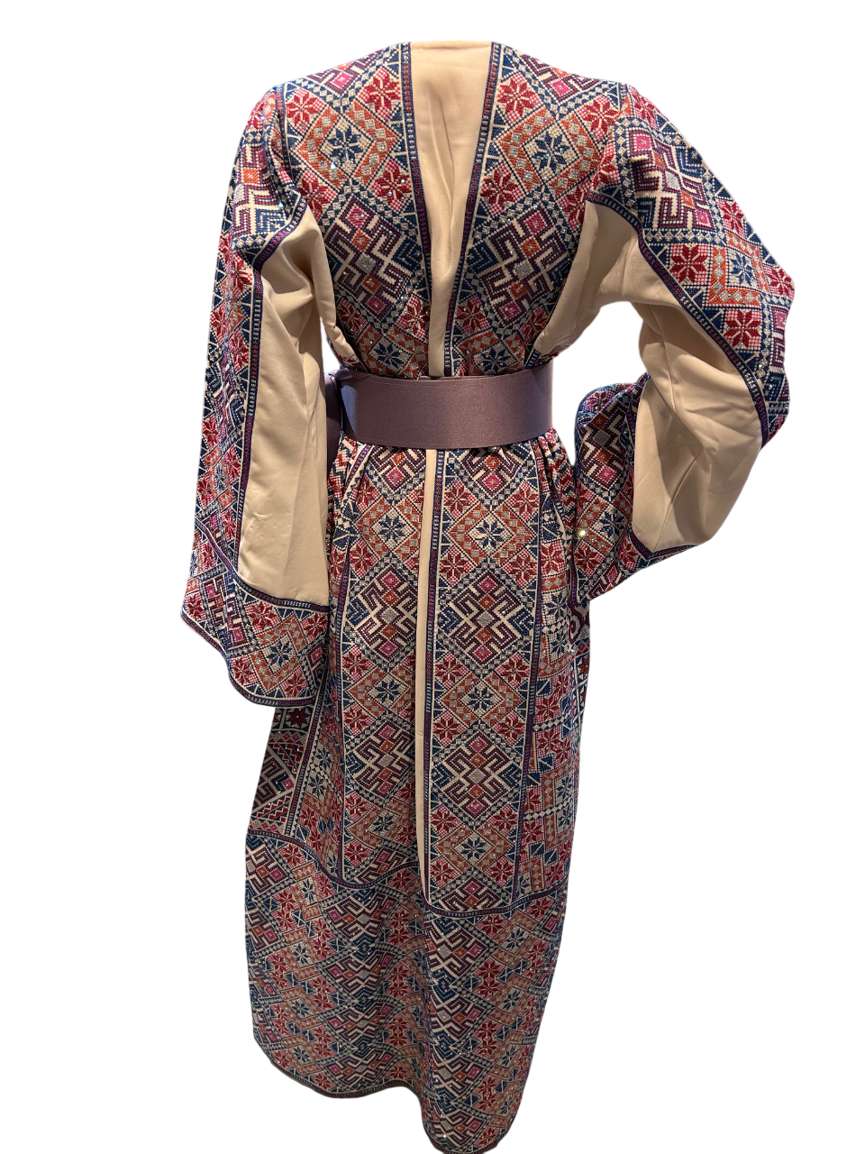 Mixed Colored Blue Thobe