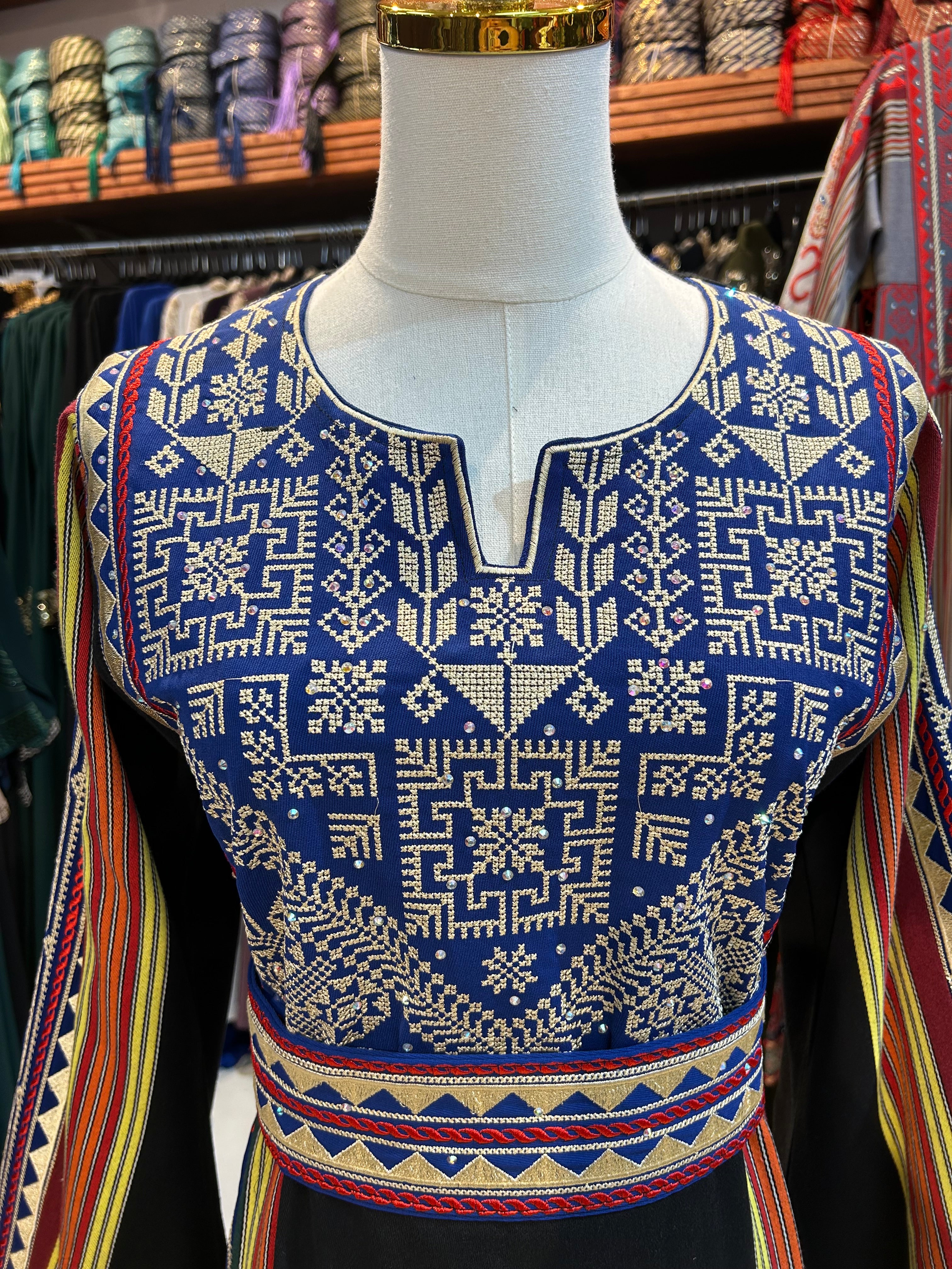 Elegant Multicolored Thobe