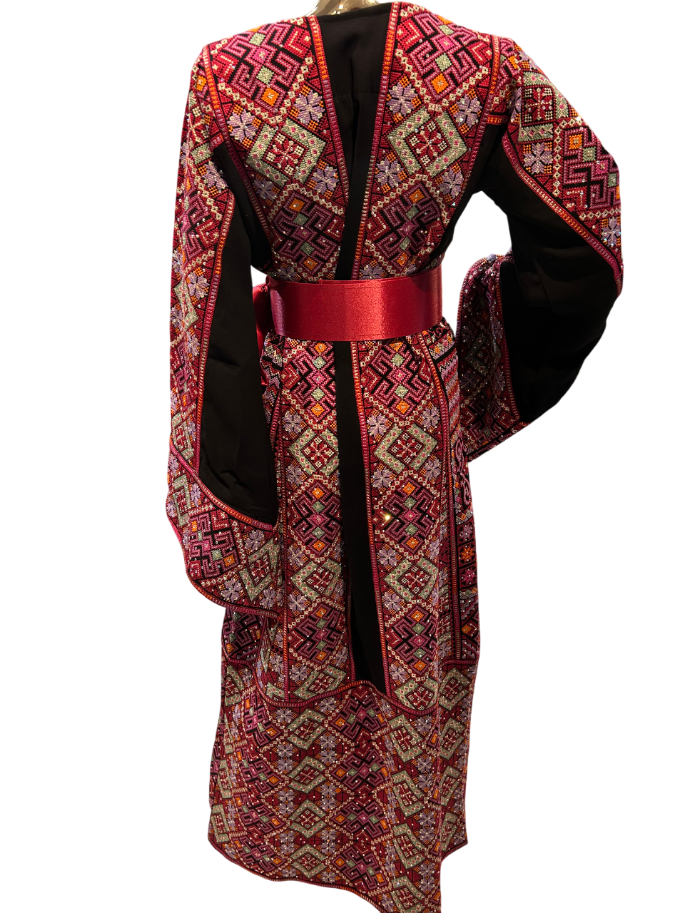 Mixed Colored Red Thobe