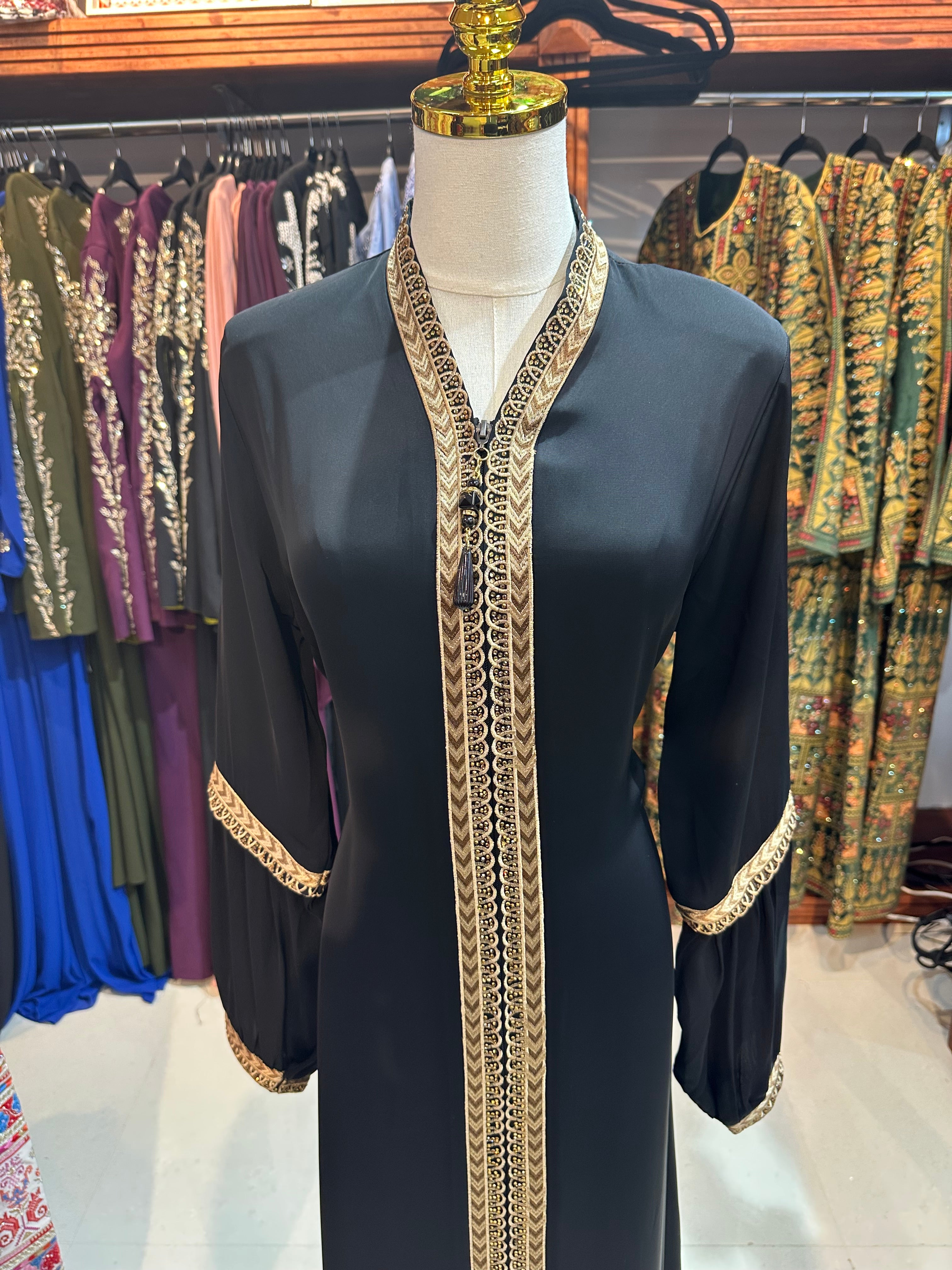Elegant One-Piece Abaya