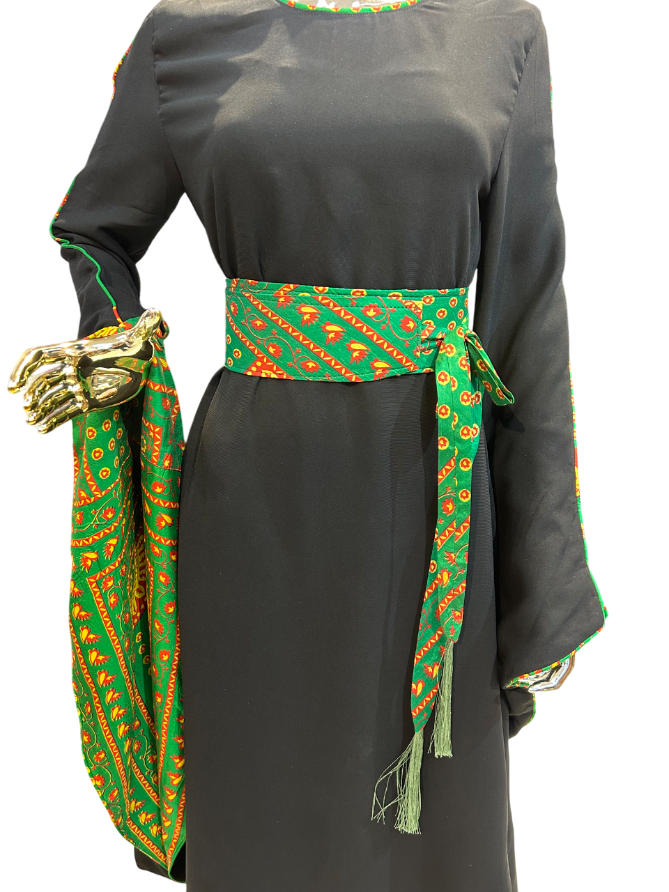 Asba Pattern Elegant Asba Dress | Bag Not Included
