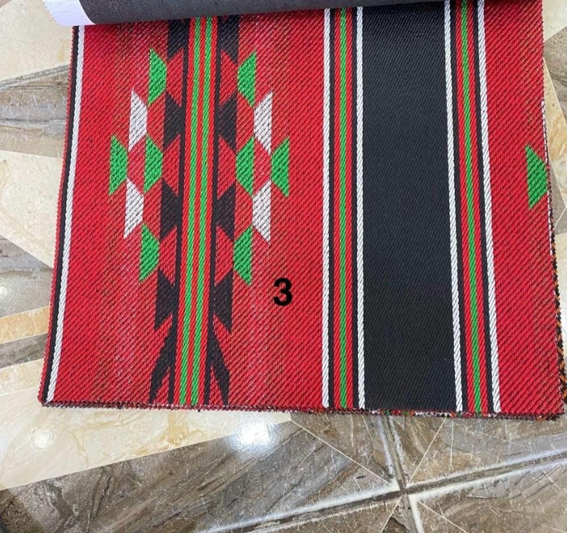 Bedouin/Al Sadu Fabric made in Jordan | Used as tablecloth, blanket covers, tents, & more.