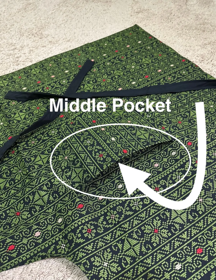 Palestinian Tatreez Apron