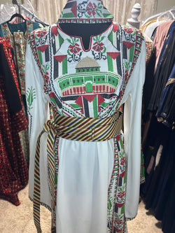 Stylish embroidered Kashmir Thobe Belt | 47 inch long